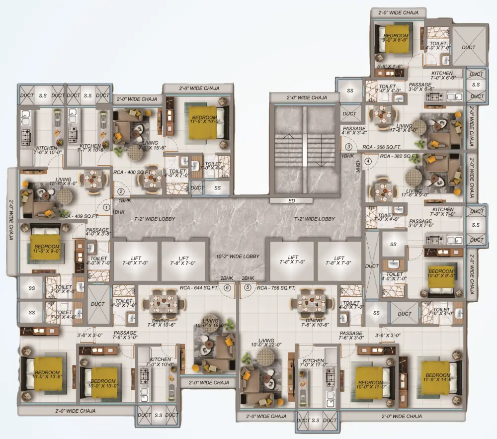 shreeji bliss masterplan